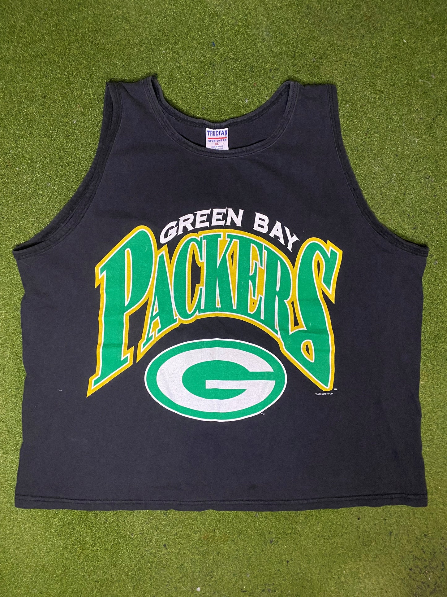 1996 绿湾包装工队 - 复古 NFL 背心 (XL)