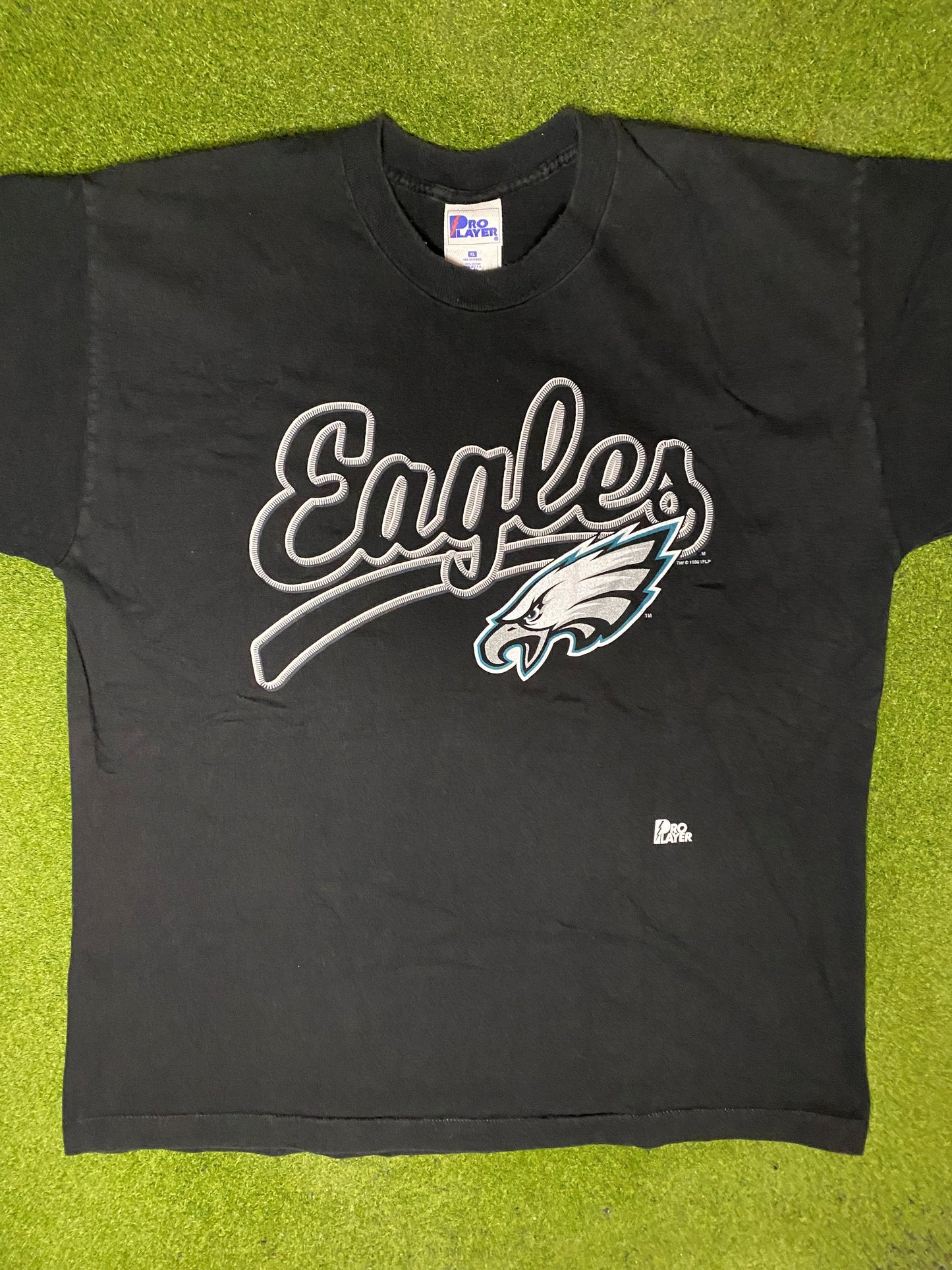 1995 Philadelphia Eagles - Vintage NFL T Shirt (XL) - Gametime Vintage