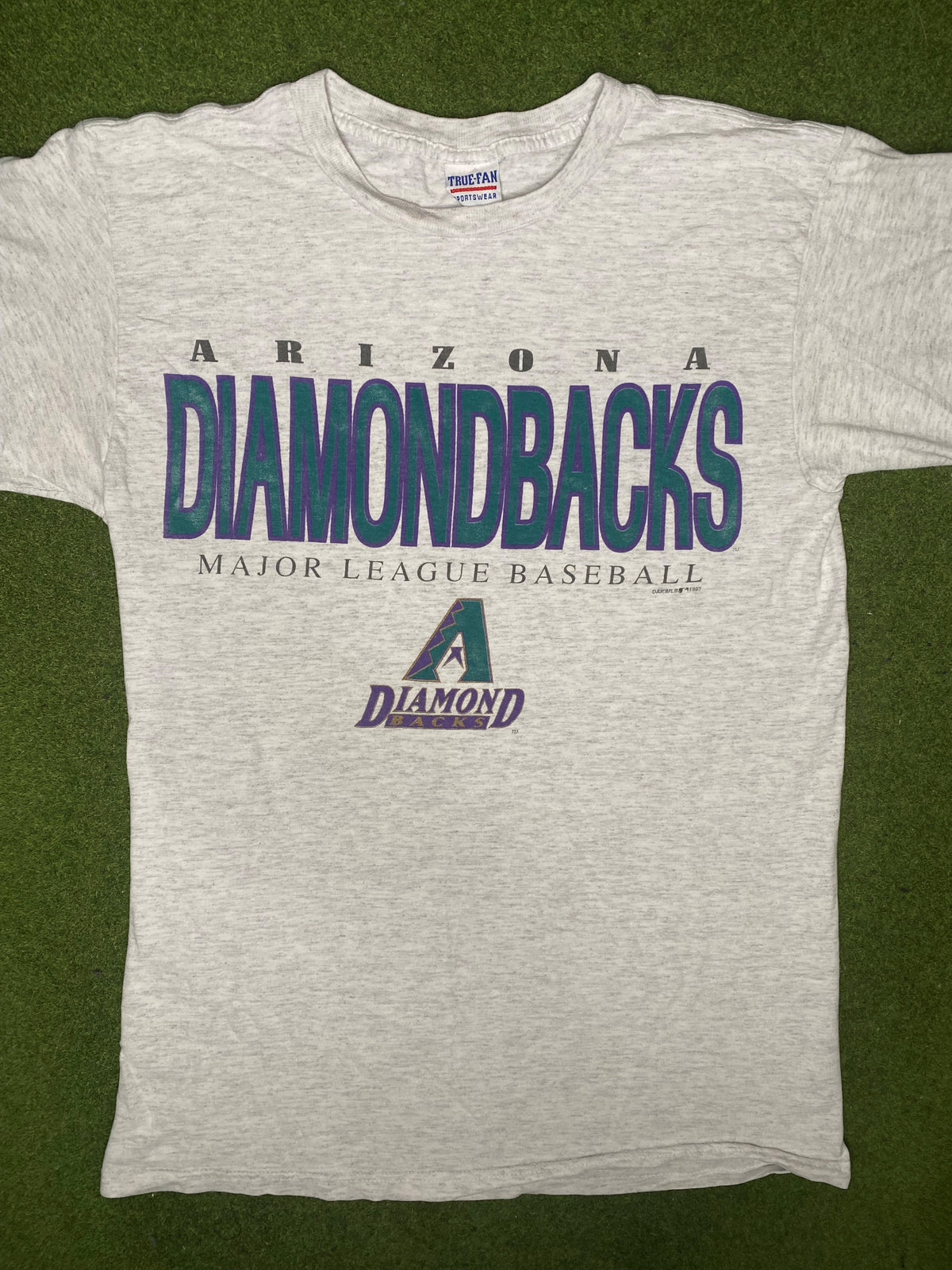 1997 亚利桑那响尾蛇队 - 复古 MLB T 恤(中码)
