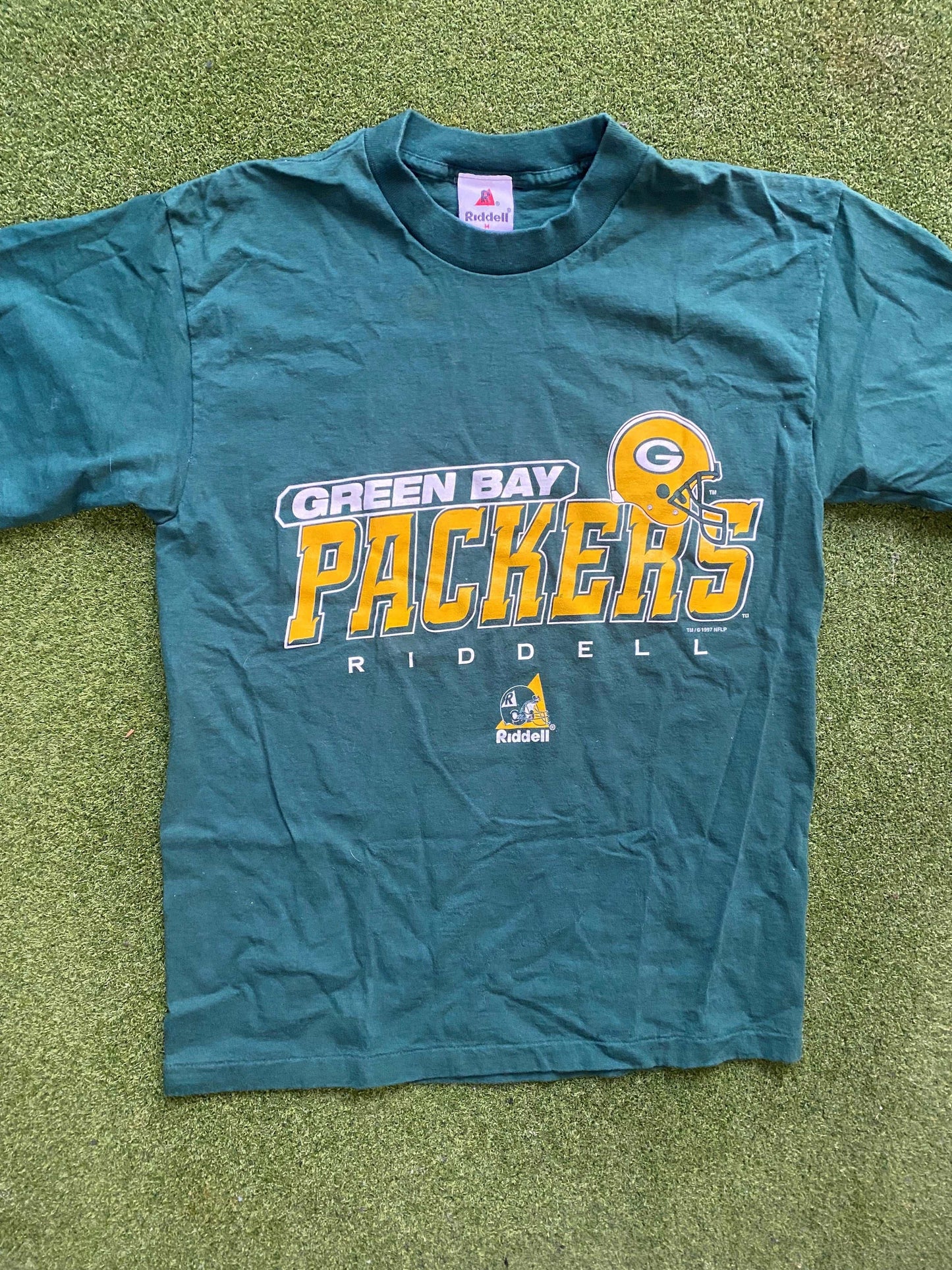 1997 Green Bay Packers - Vintage NFL T-Shirt (Medium) - Gametime Vintage