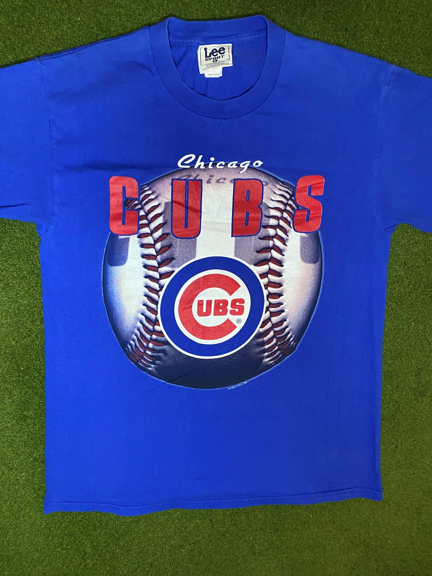 1998 Chicago Cubs - Vintage MLB Tee (Large) - Gametime Vintage