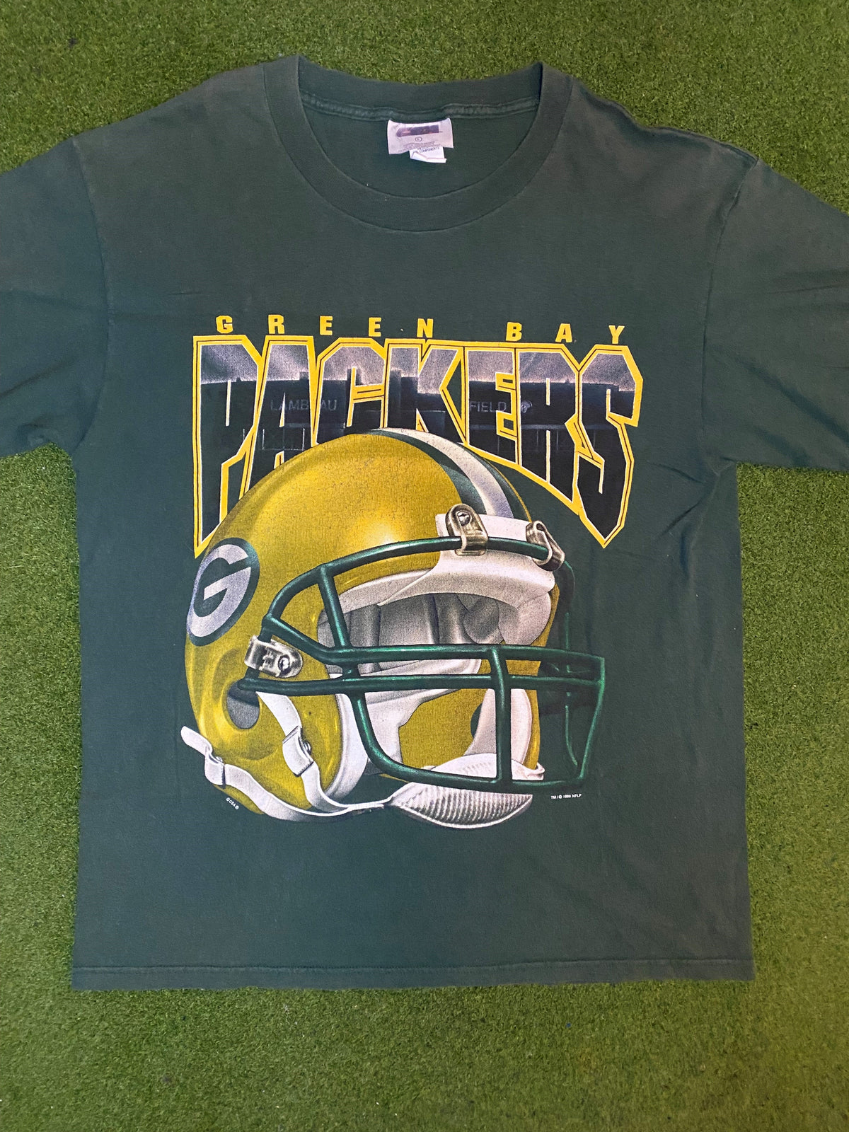 1998 Green Bay Packers - Vintage NFL T-Shirt (Large) - Gametime Vintage