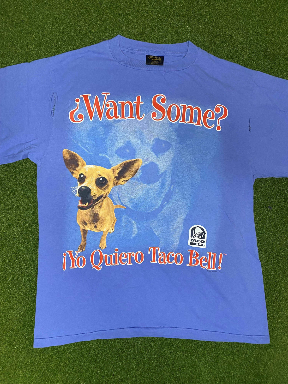 1998 Taco Bell - Vintage Tee Shirt (Large) - Gametime Vintage