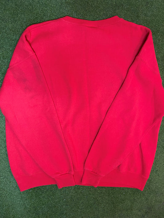 1999 Wisconsin Badgers - Rose Bowl Champions - Vintage College Football Sweatshirt (XL) - Gametime Vintage