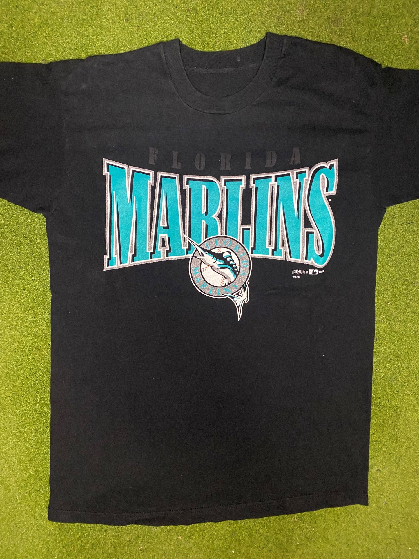 1999 Florida Marlins - Vintage MLB Tee (Large) - Gametime Vintage