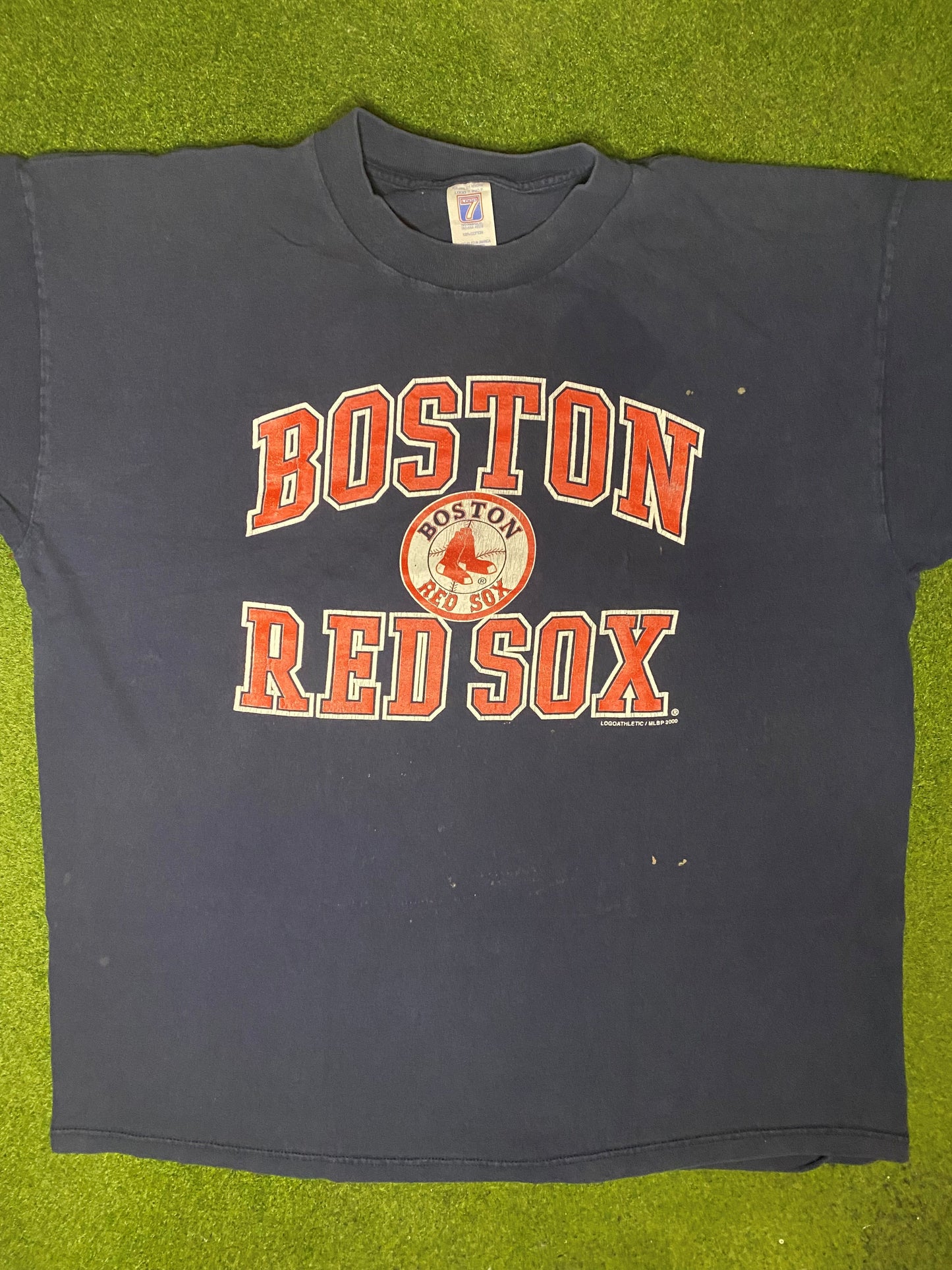 2000 Boston Red Sox - Vintage MLB T Shirt (2XL) - Gametime Vintage