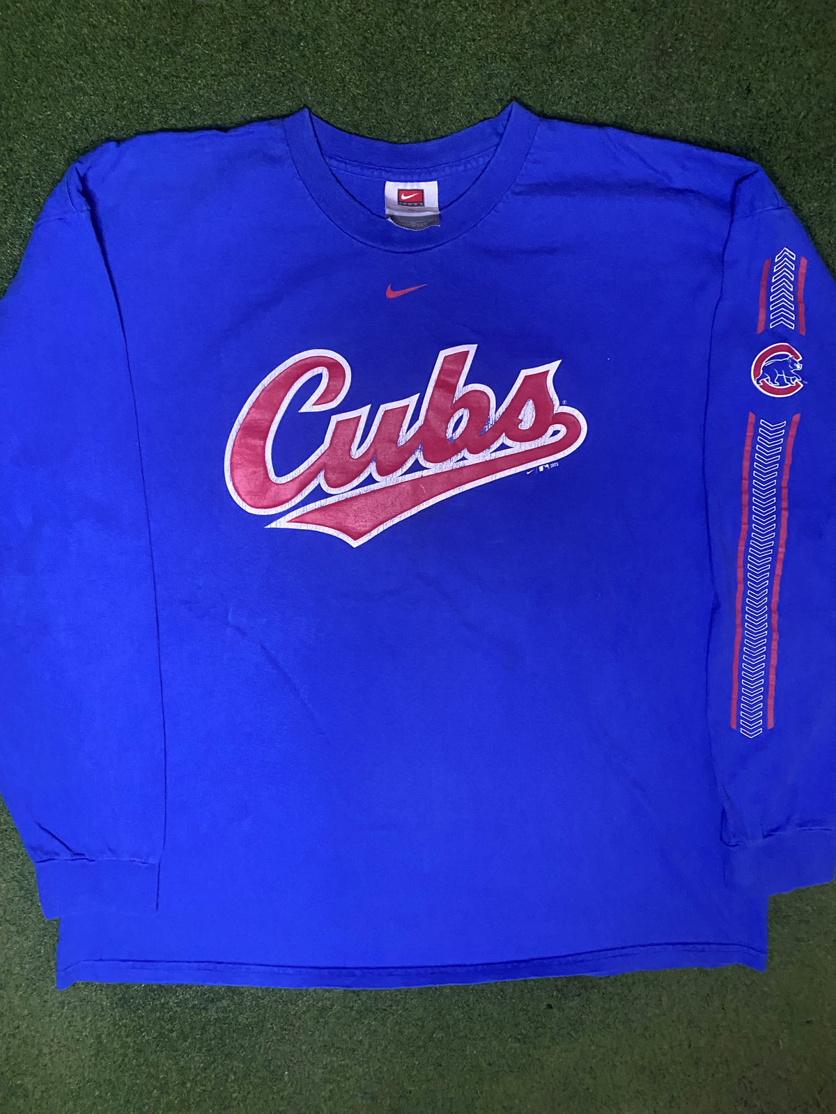 2003 Chicago Cubs - Nike - Vintage MLB Long Sleeve (XL) - Gametime Vintage
