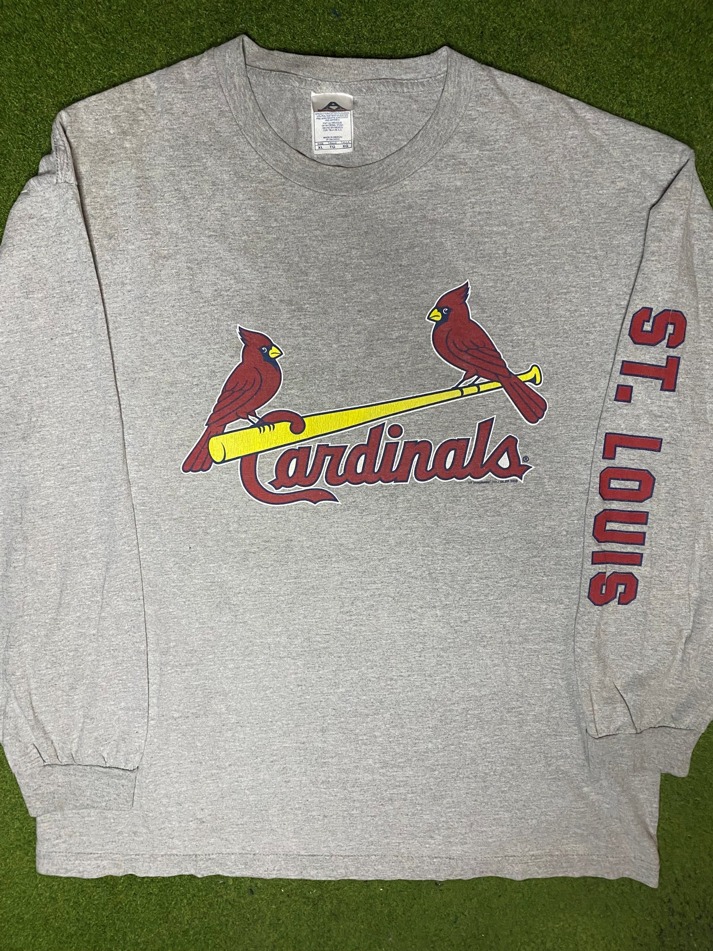 2006 St. Louis Cardinals - Vintage MLB Long Sleeve (XL) - Gametime Vintage