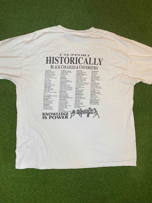 2007 Florida Showdown - Bethune-Cookman vs. Florida A&M - Vintage HBCU Tee Shirt (XL) - Gametime Vintage