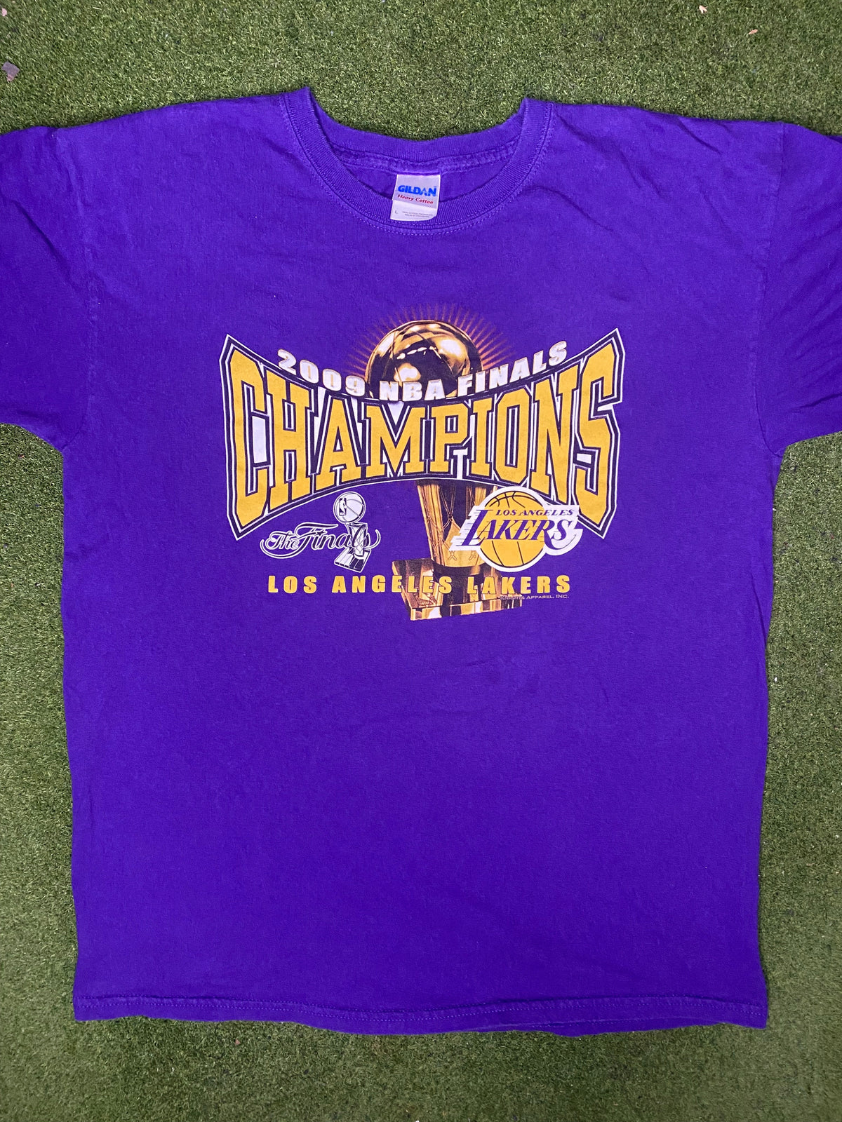 Camiseta vintage de la NBA - Campeones - Los Angeles Lakers 2009 (Talla L)