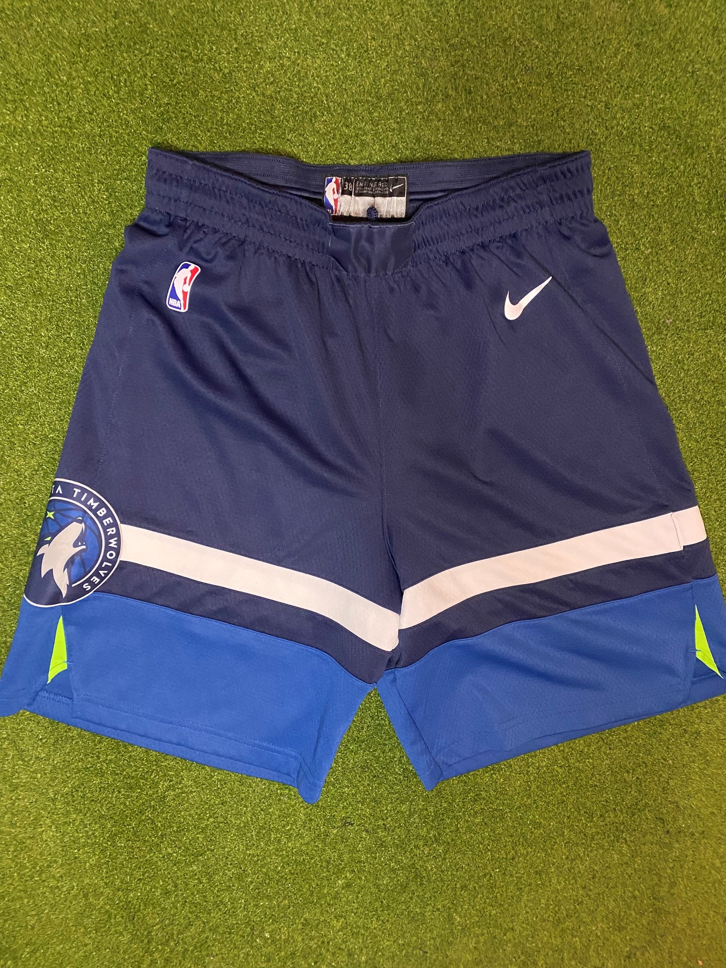 2021 Minnesota Timberwolves - Authentic Nike NBA Game Shorts (38) - Gametime Vintage