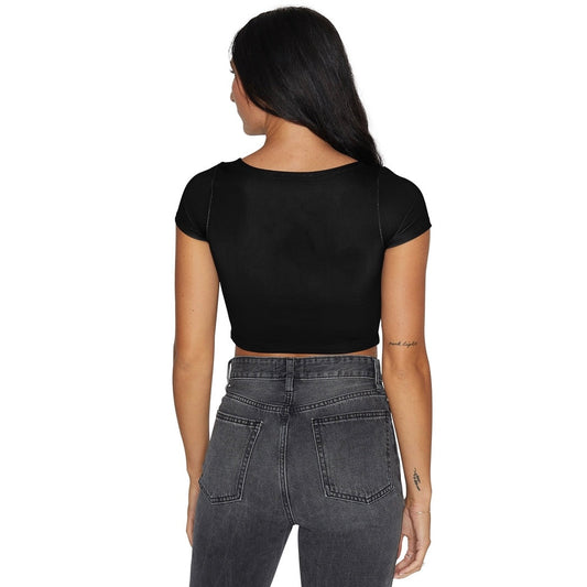 Indiana Hoosiers Black Babydoll Tee