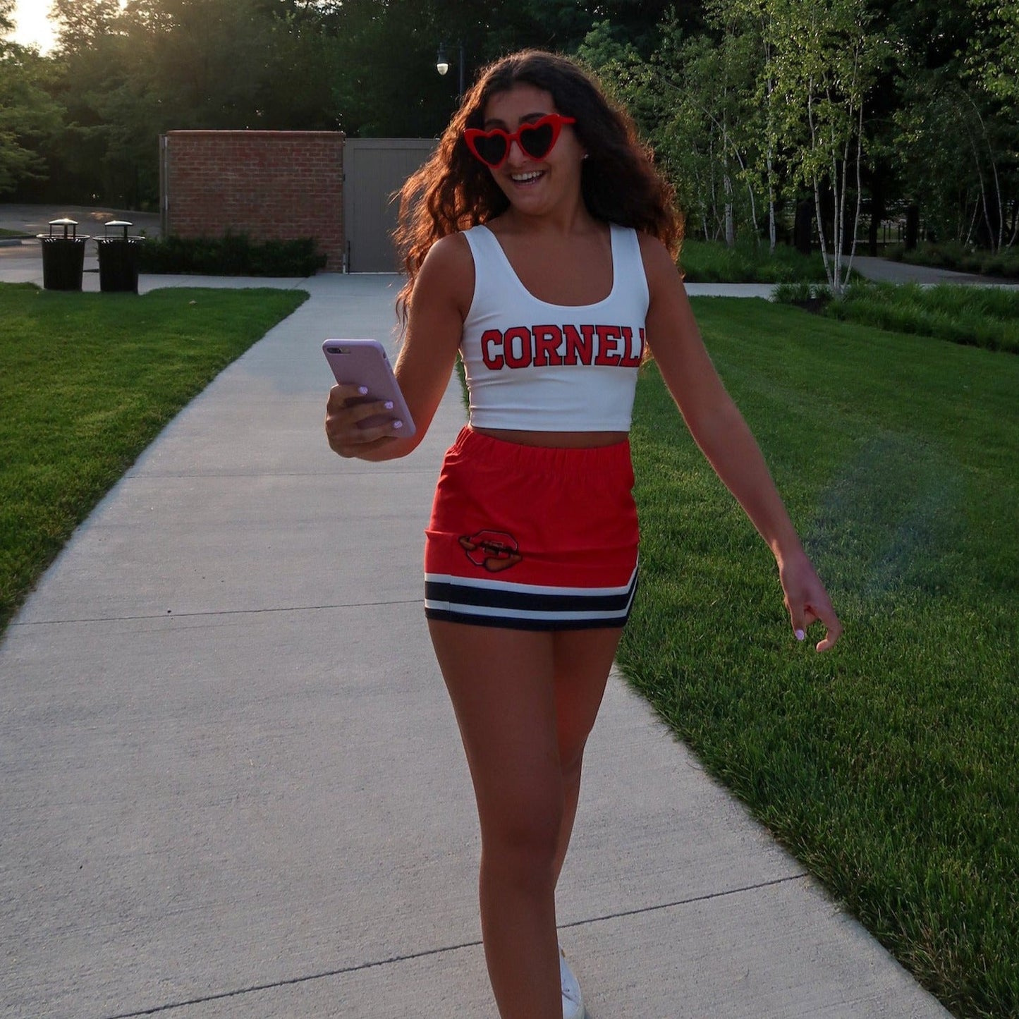 Cornell Crop Tank Top