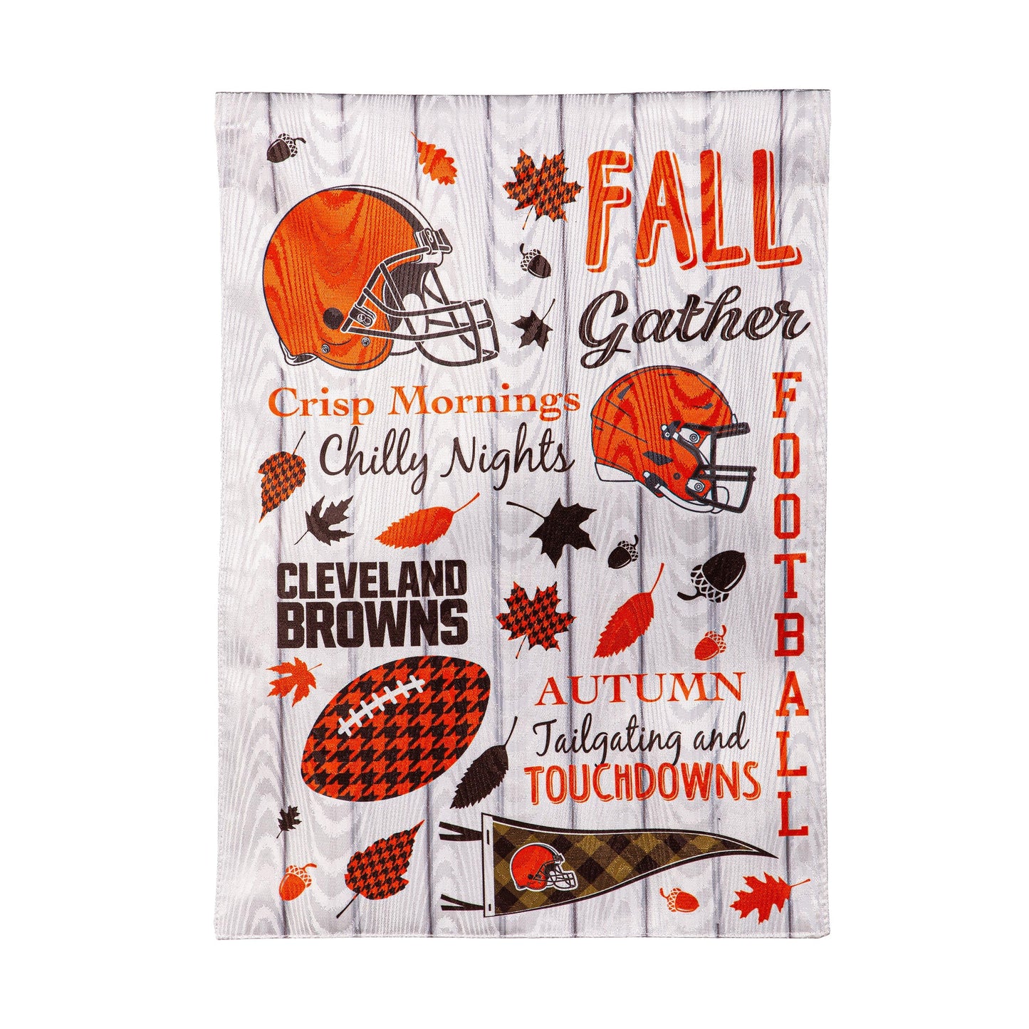 Cleveland Browns, Moire Flag, GDN, Fall Seasonal
