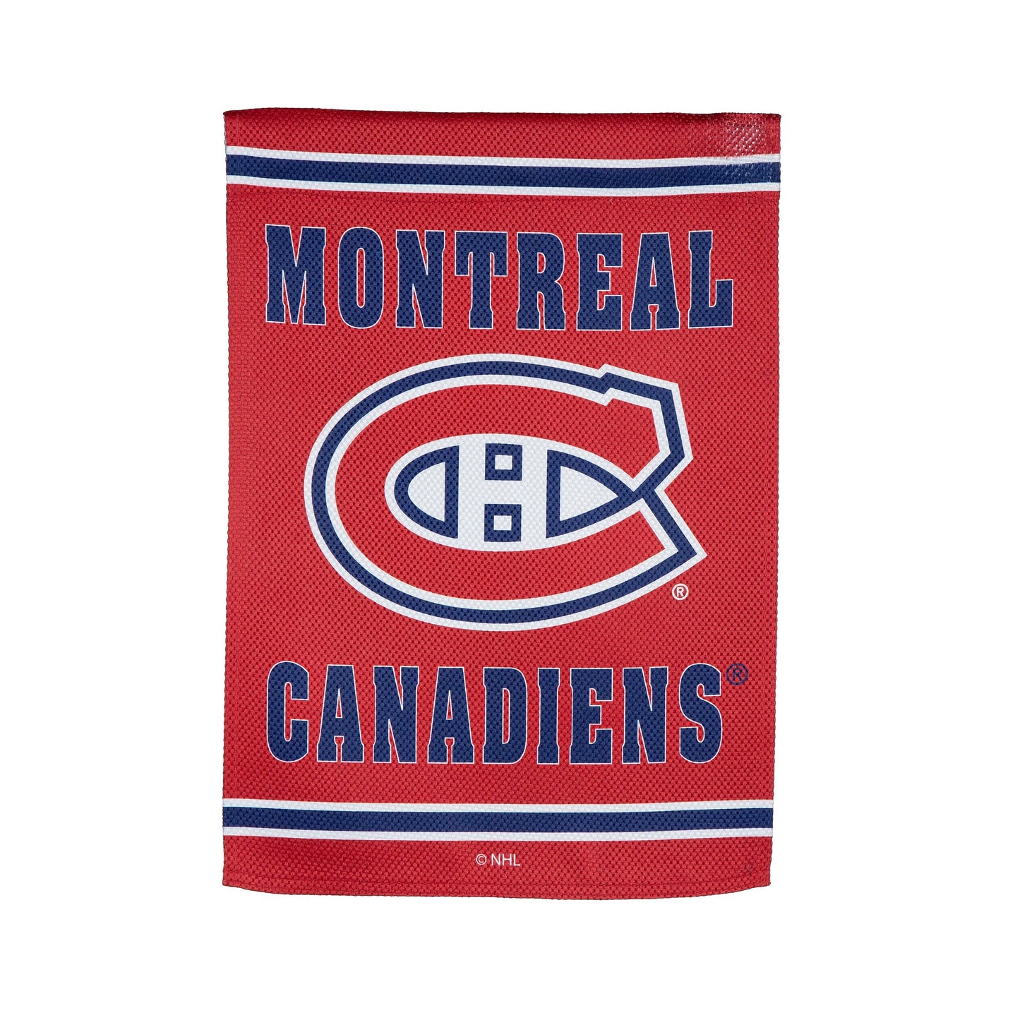 Embossed Suede Flag, GDN Size, Montreal Canadiens