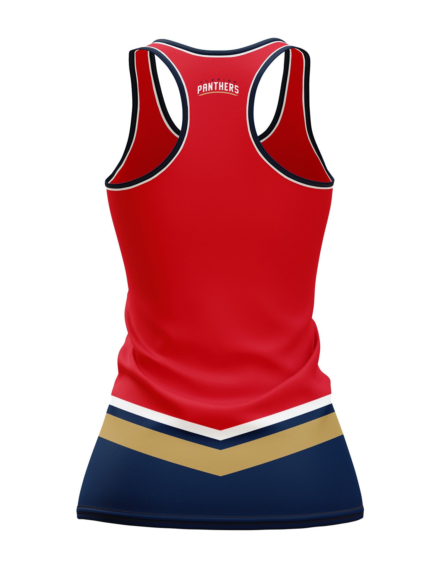 Florida Panthers "Leaping Cat" Alternate Women's Racerback Hockey Tank