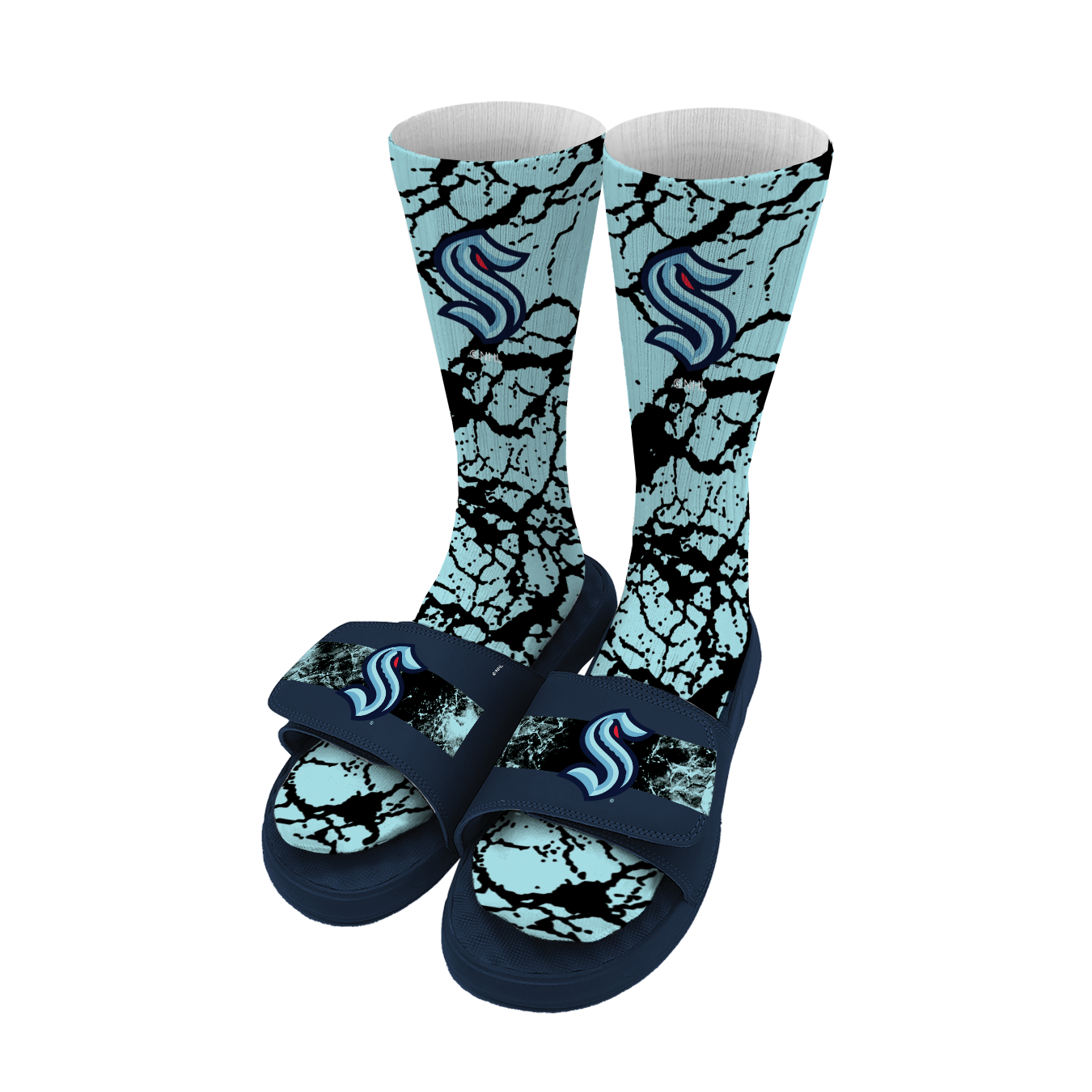 Seattle Kraken Distressed Sock Bundle