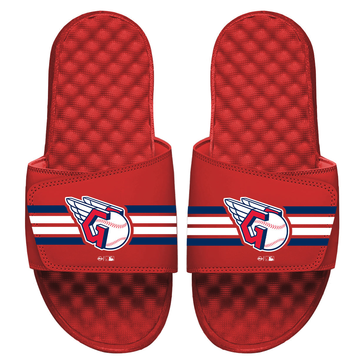 Cleveland Guardians Stripes Slides