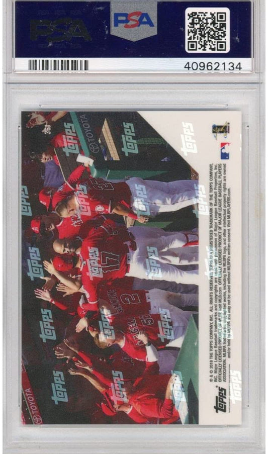 Graded 2018 Topps Now Japanese Shohei Ohtani #36J Rookie RC Baseball Card PSA 10 Gem Mint
