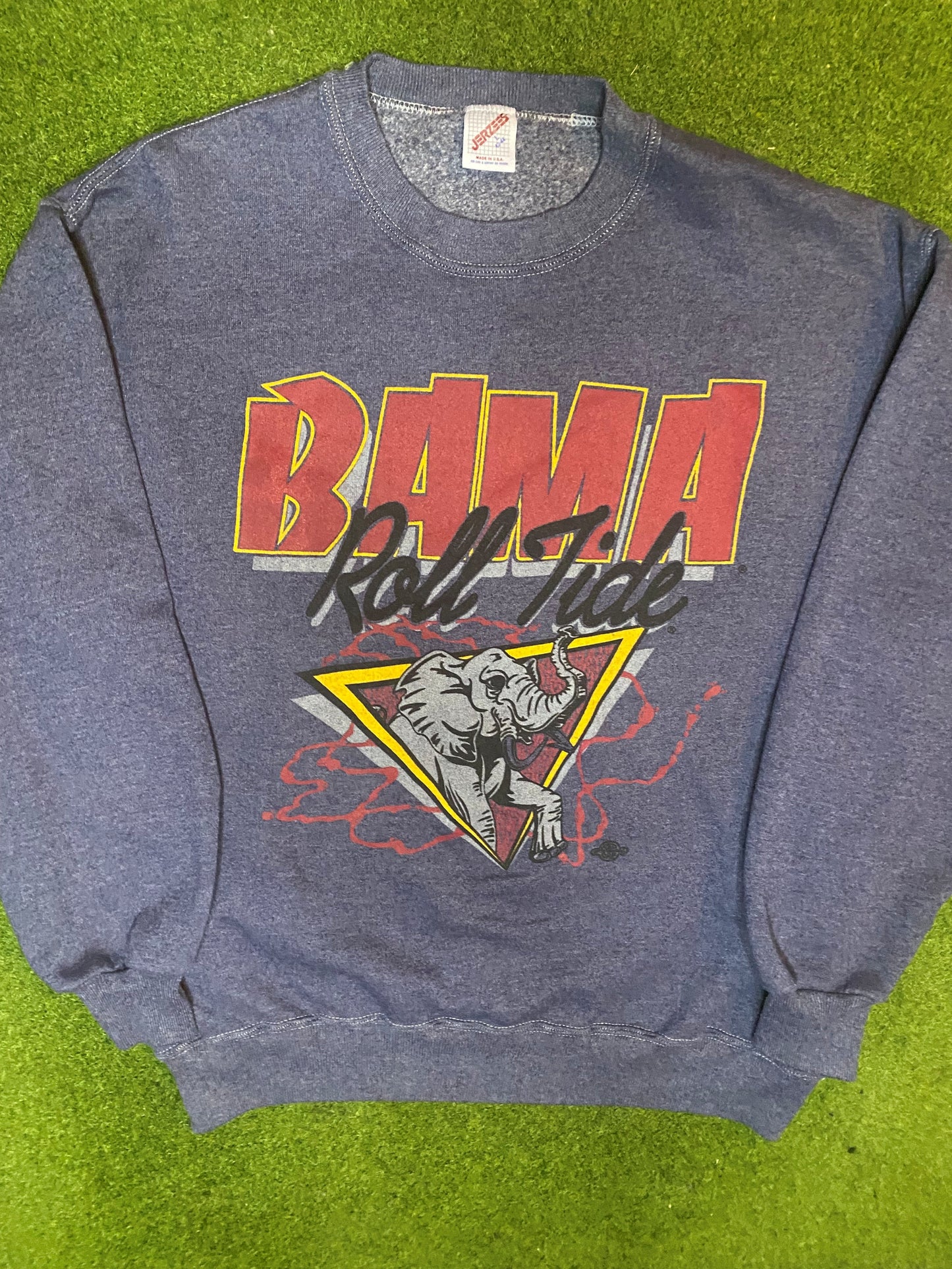 80s Alabama Crimson Tide - Vintage College Sweatshirt (XL) - Gametime Vintage