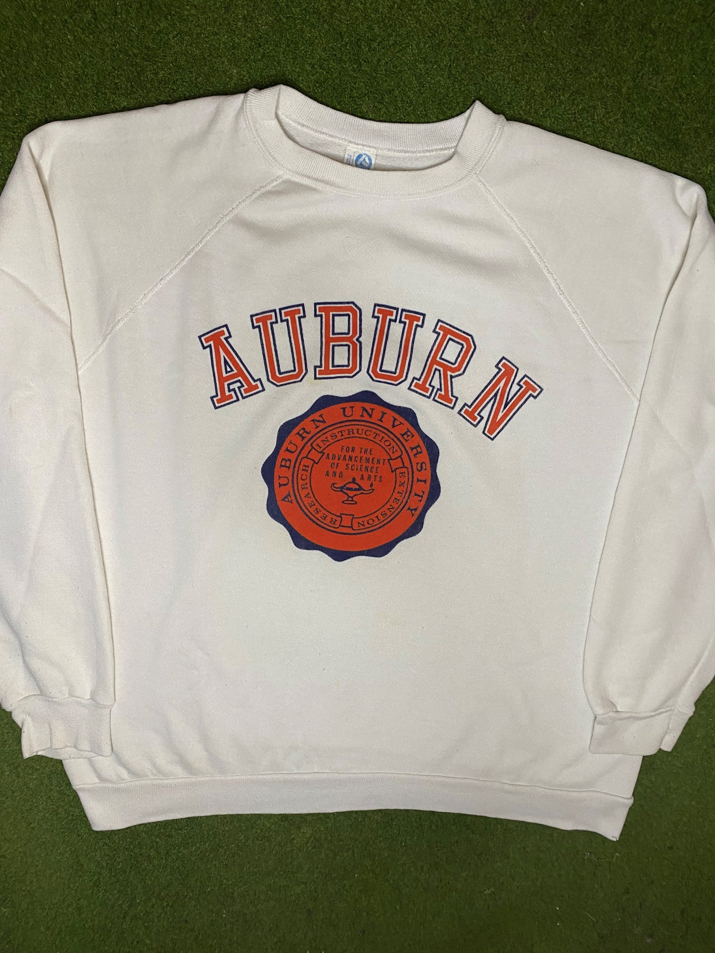 80s Auburn Tigers - Vintage University Sweatshirt (2XL) - Gametime Vintage