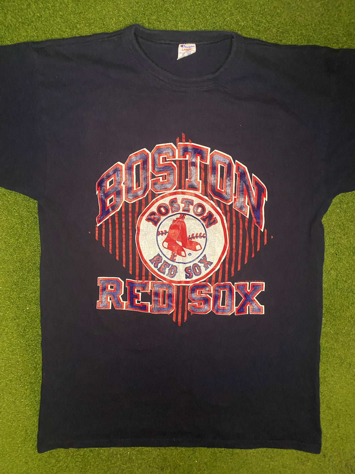 80s Boston Red Sox - Vintage MLB T Shirt (Large) - Gametime Vintage
