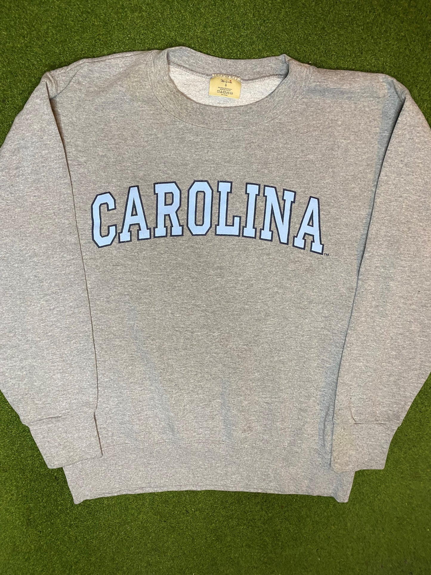 80s North Carolina - Vintage College Sweatshirt (Small) - Gametime Vintage