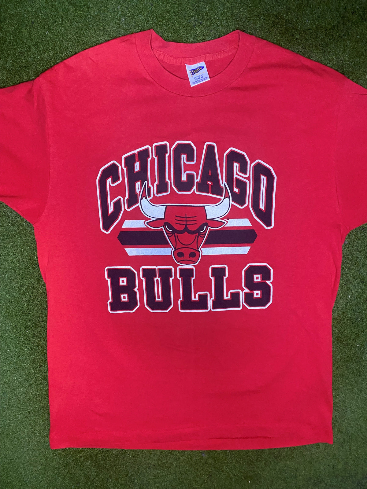 80s Chicago Bulls - Vintage NBA T-Shirt (XL) - Gametime Vintage