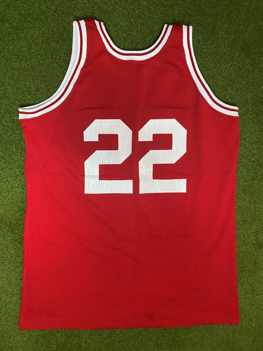 80s Indiana Hoosiers - Vintage College Basketball Jersey (44) - Gametime Vintage