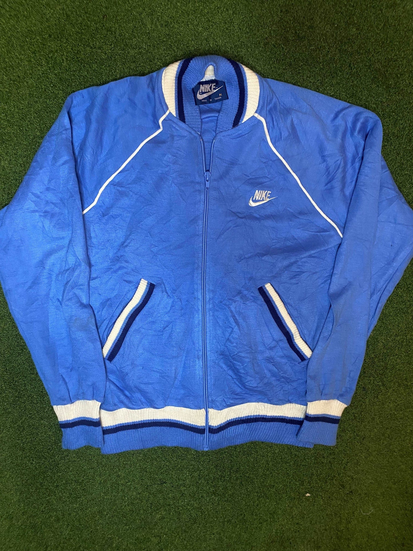 1984-1987 Nike - Vintage Nike Zip Jacket (Medium) - Gametime Vintage