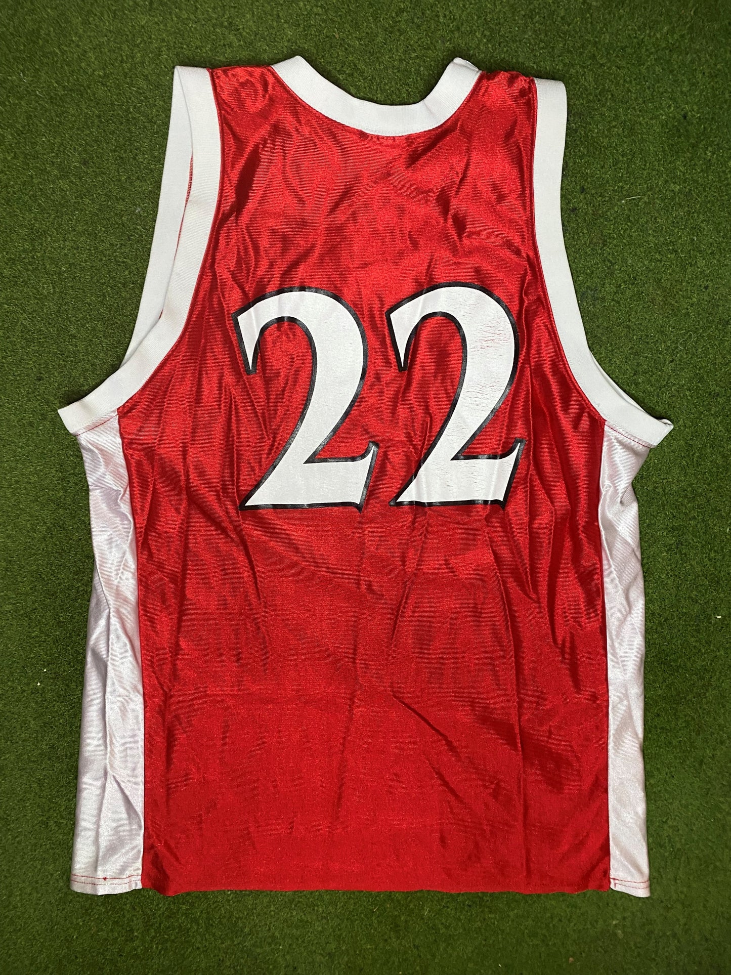 80s Wisconsin Badgers - Vintage College Basketball Jersey (Small) - Gametime Vintage