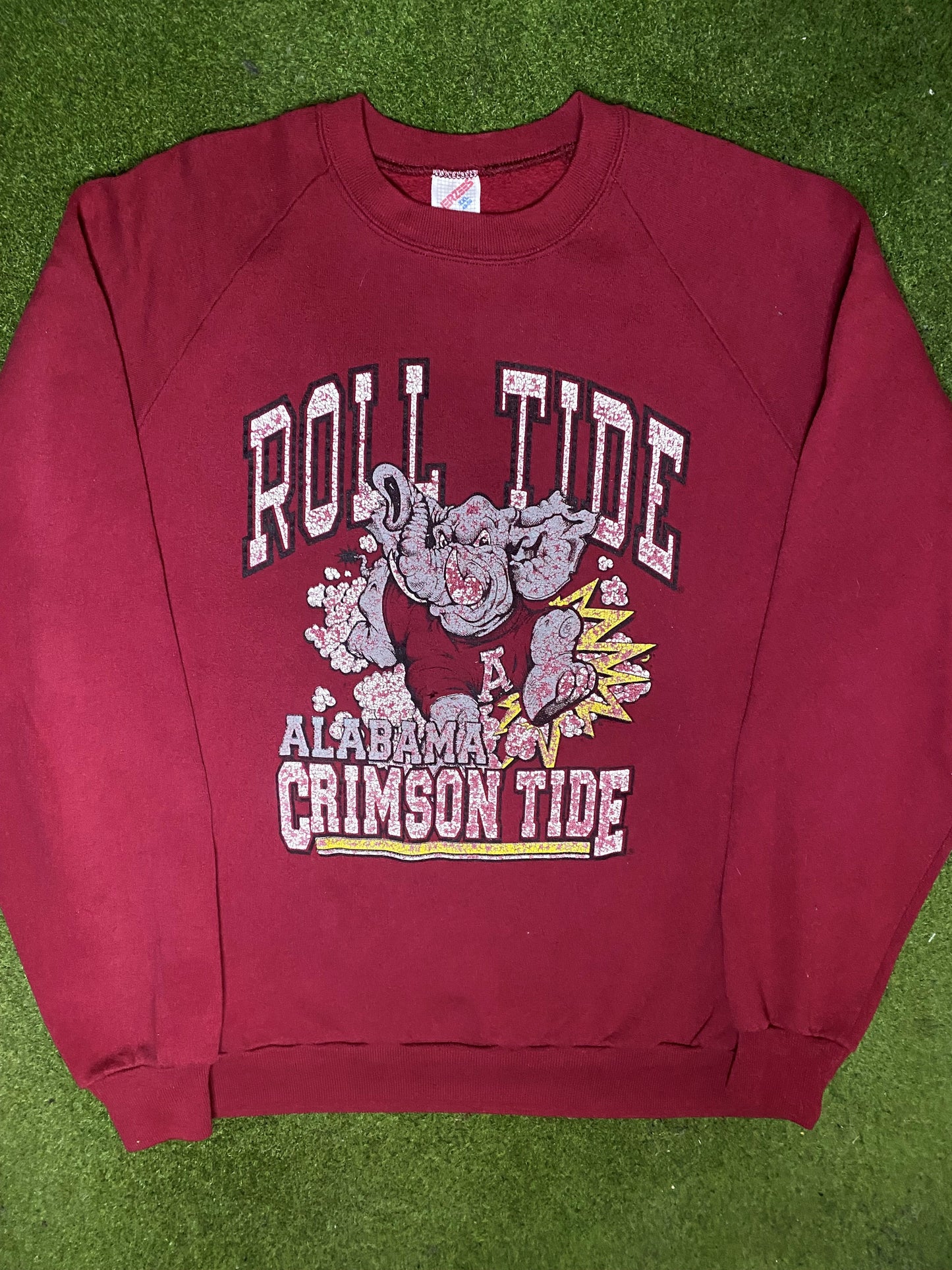 90s Alabama Crimson Tide - Vintage College Sweatshirt (2XL) - Gametime Vintage