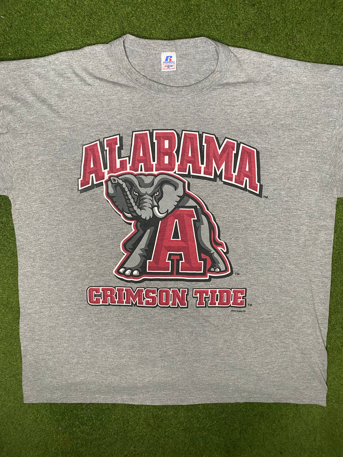 Camiseta universitaria vintage (XL) de los Alabama Crimson Tide de los 90