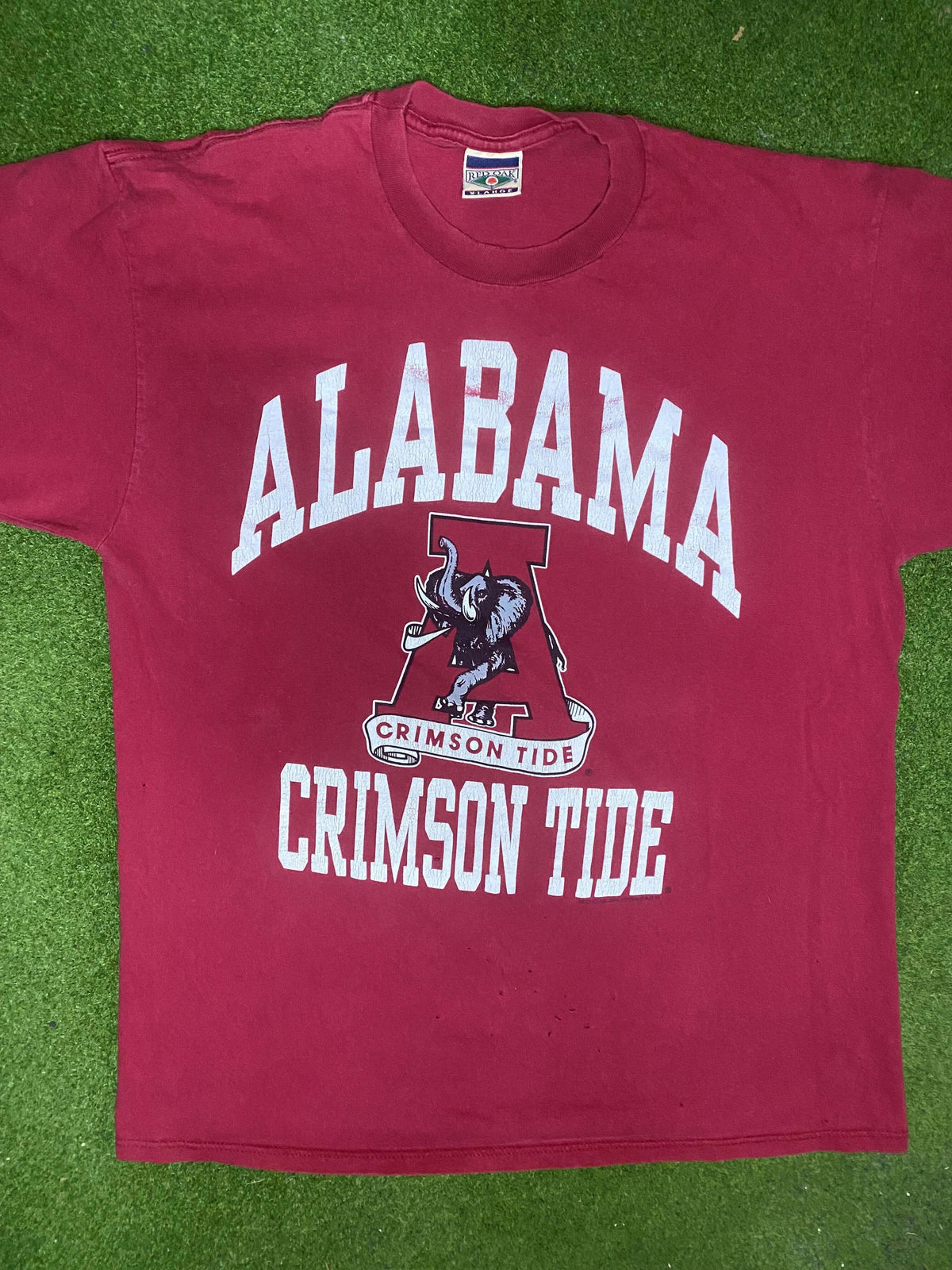 90s Alabama Crimson Tide - Vintage College Tee (XL) - Gametime Vintage