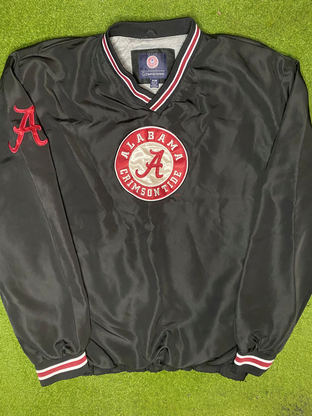 90s Alabama Crimson Tide - Vintage College Pullover (XL) - Gametime Vintage