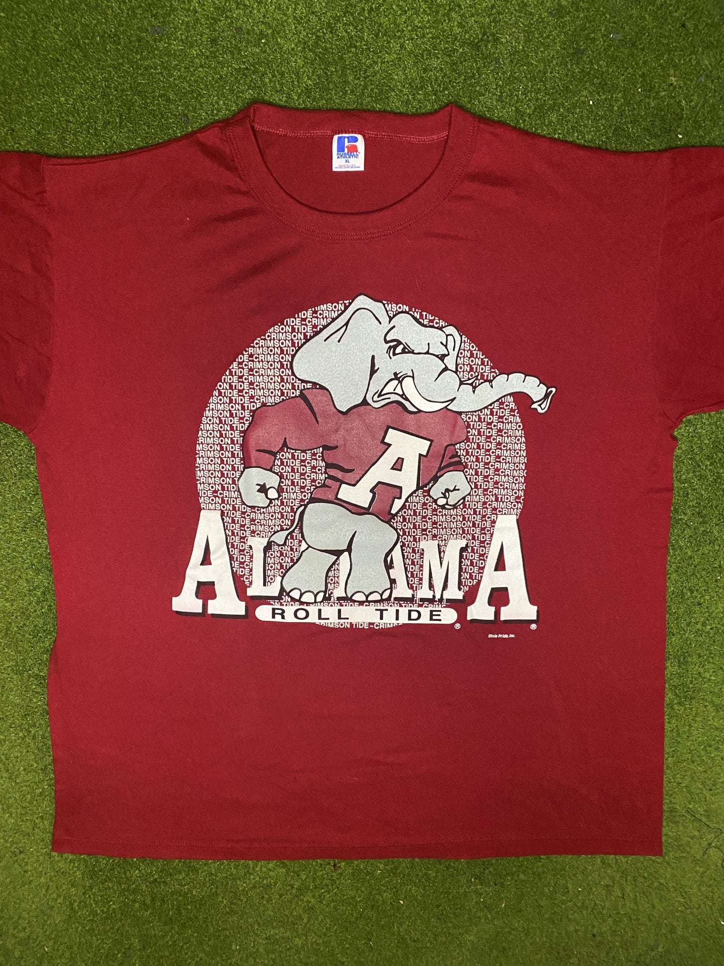 90s Alabama Crimson Tide - Vintage College Tee (XL) - Gametime Vintage