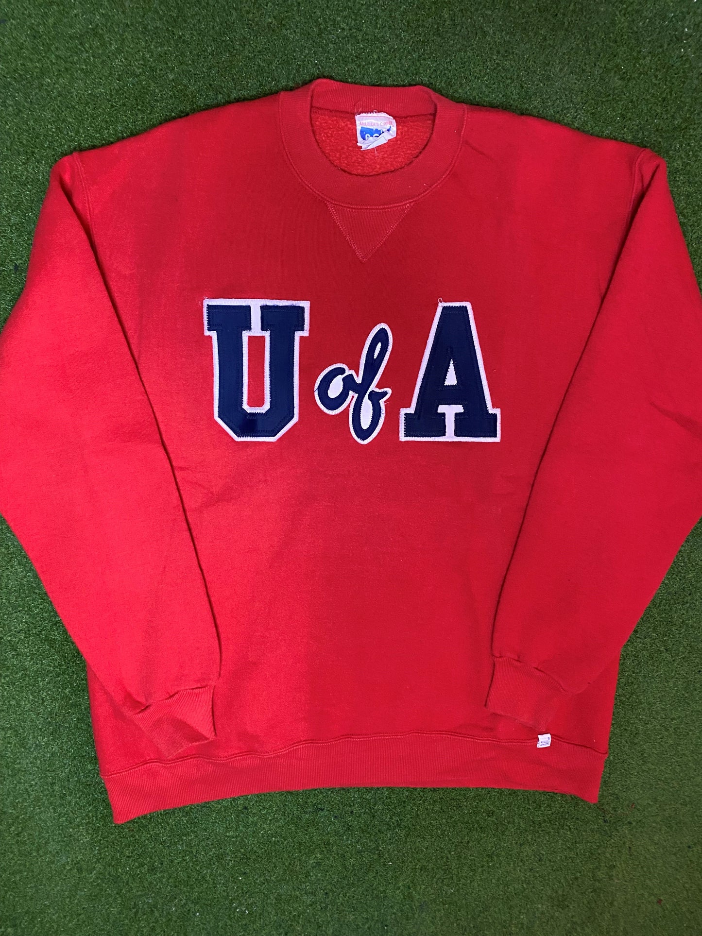90s Arizona Wildcats - Vintage University Crewneck Sweatshirt (XL) - Gametime Vintage