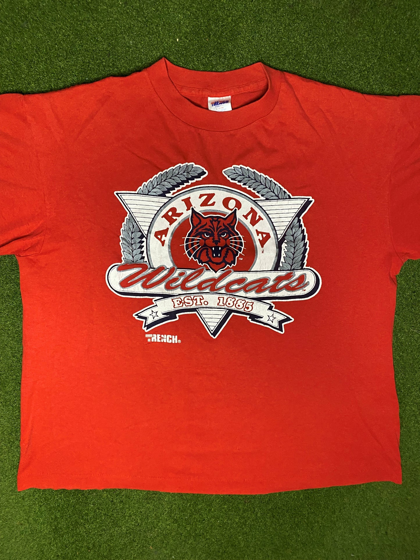 90s Arizona Wildcats - Vintage College Tee (Large) - Gametime Vintage