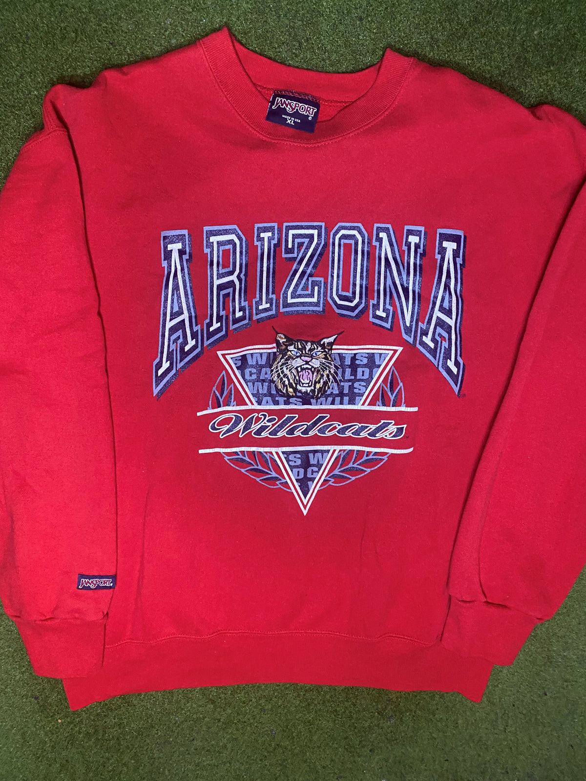 90s Arizona Wildcats - Vintage College Sweatshirt (XL) - Gametime Vintage