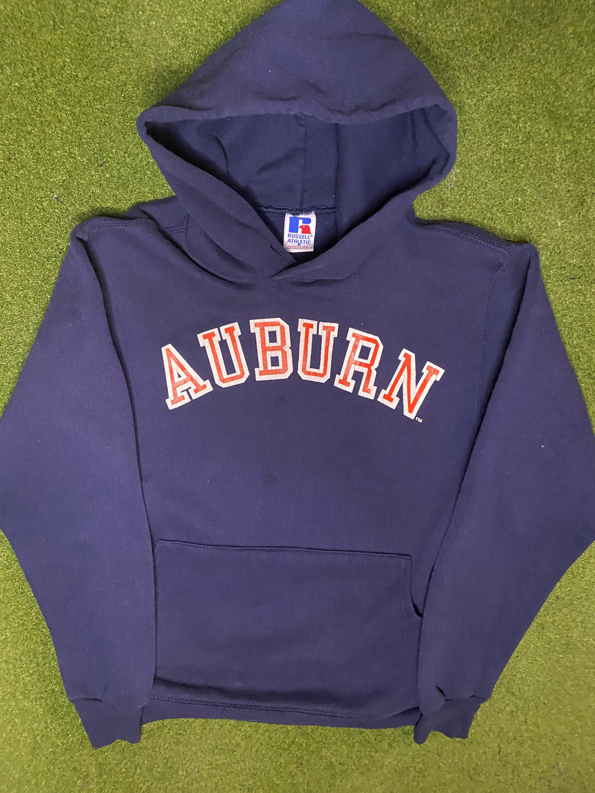 90s Auburn Tigers - Vintage College Hoodie (Small) - Gametime Vintage