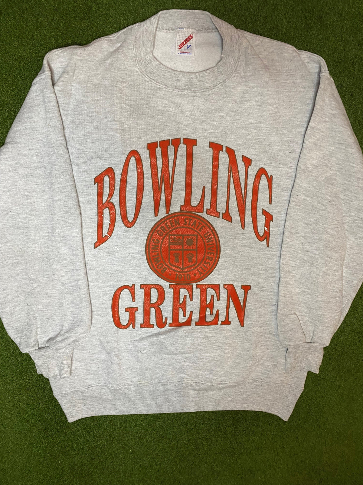 90s Bowling Green Falcons - Vintage University Sweatshirt (Large) - Gametime Vintage