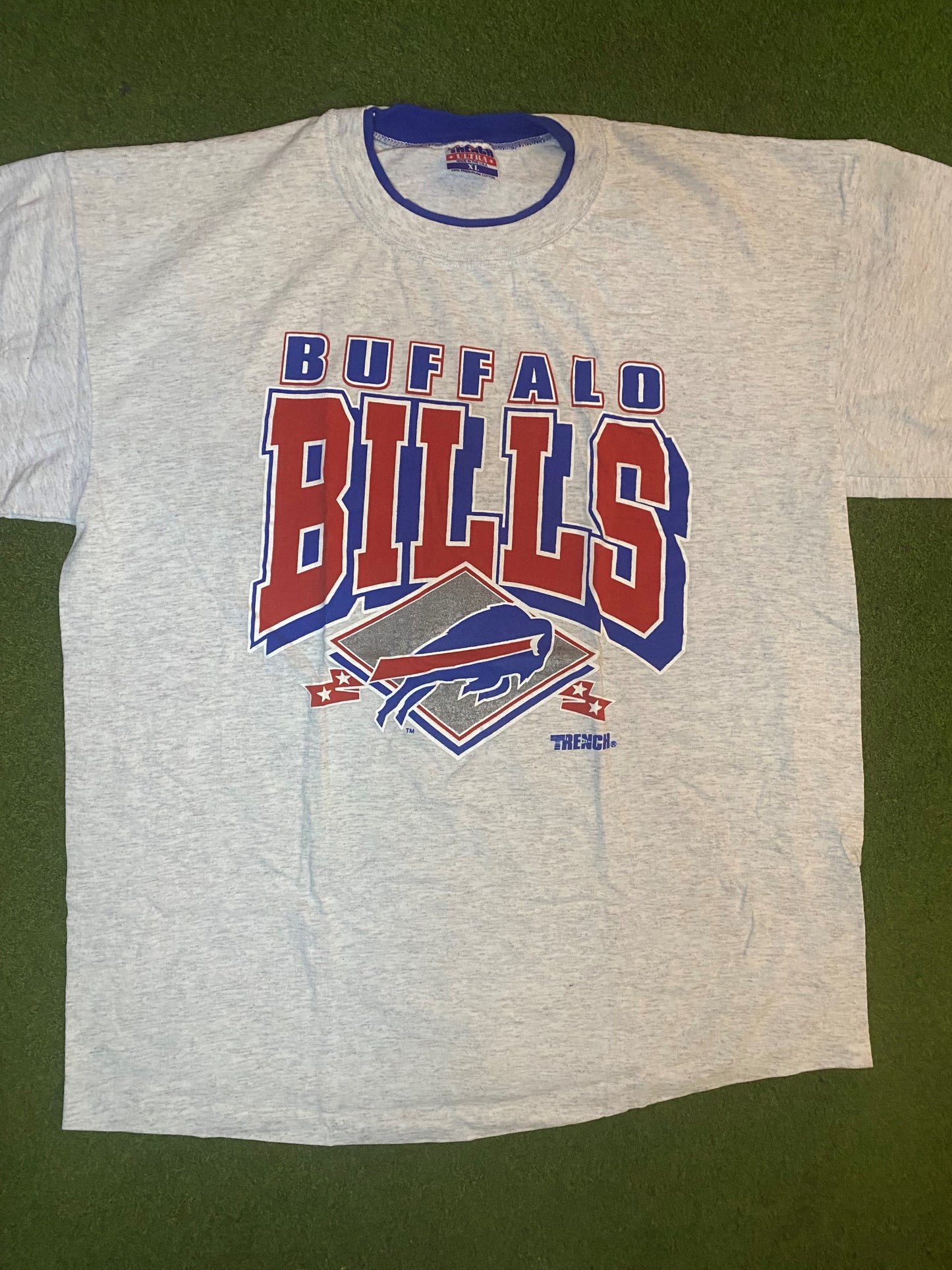 90s Buffalo Bills - Vintage NFL T-Shirt (XL) - Gametime Vintage