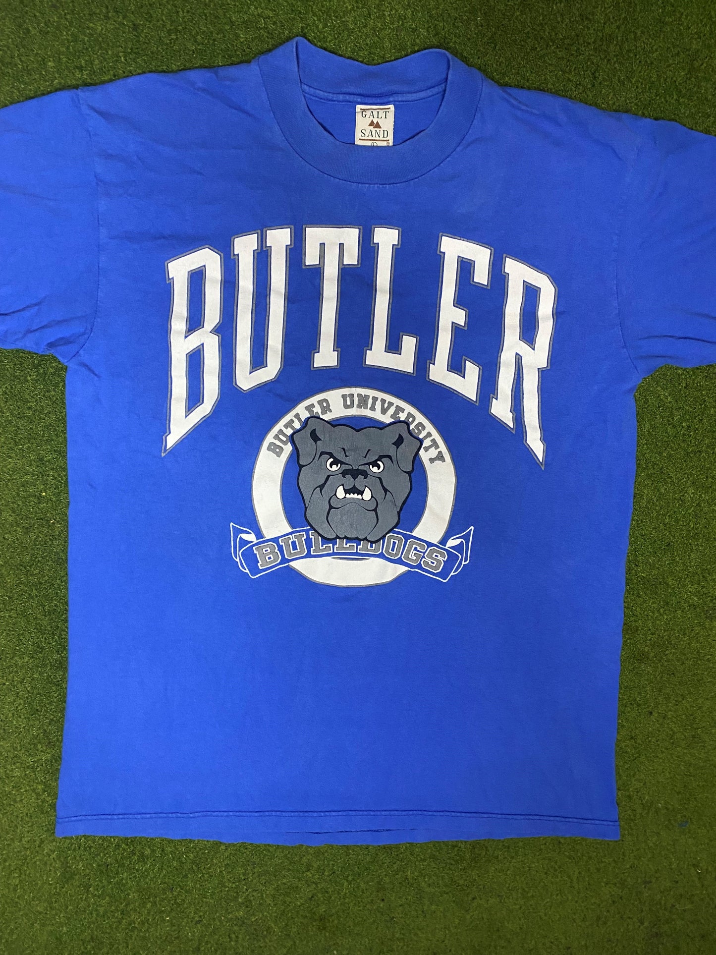 90s Butler Bulldogs - Vintage College T-Shirt (Large) - Gametime Vintage