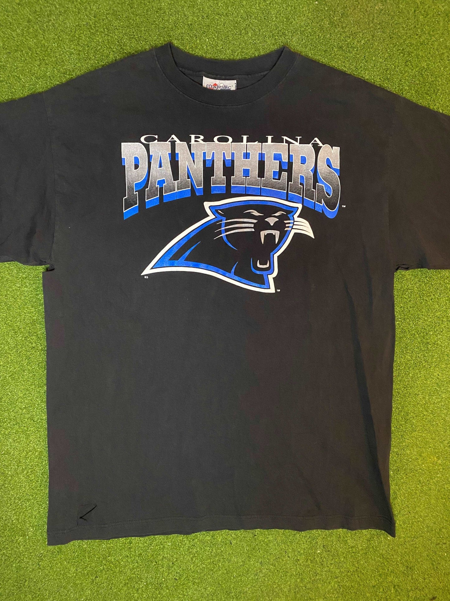 90s Carolina Panthers - Vintage NFL T-Shirt (XL) - Gametime Vintage