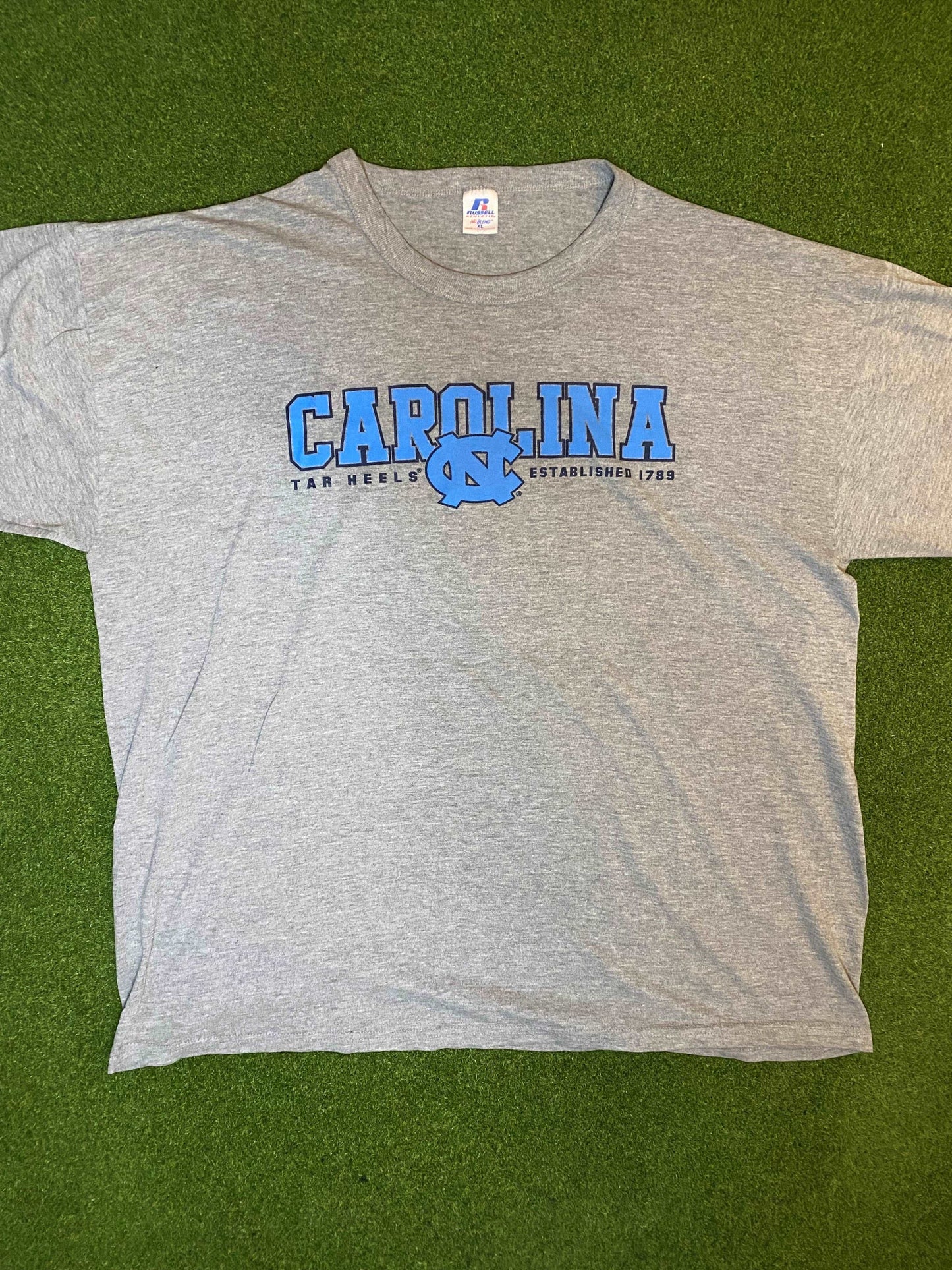 90s North Carolina Tar Heels - Vintage College Tee Shirt (XL) - Gametime Vintage