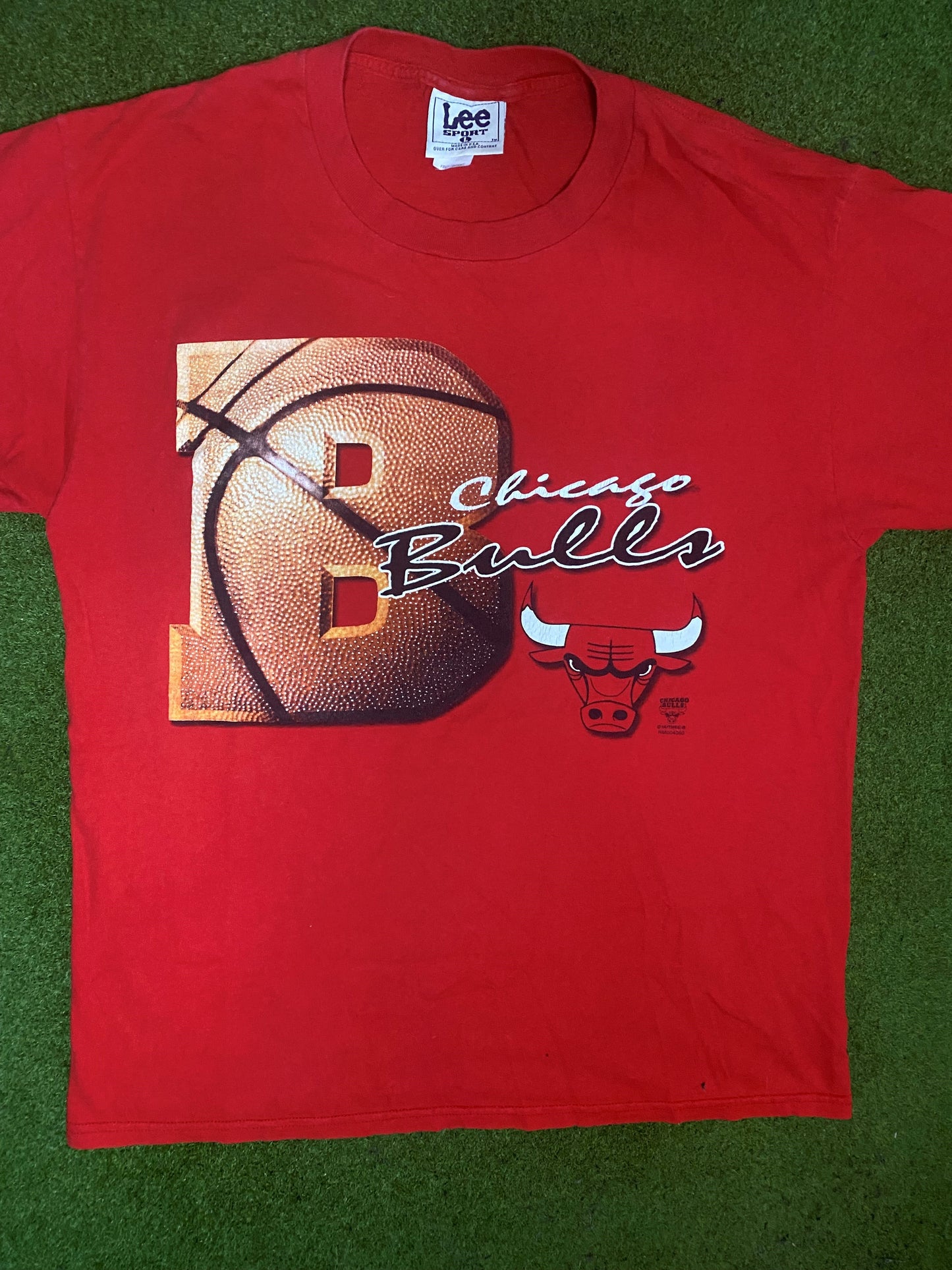 90s Chicago Bulls - Vintage NBA T-Shirt (Large) - Gametime Vintage