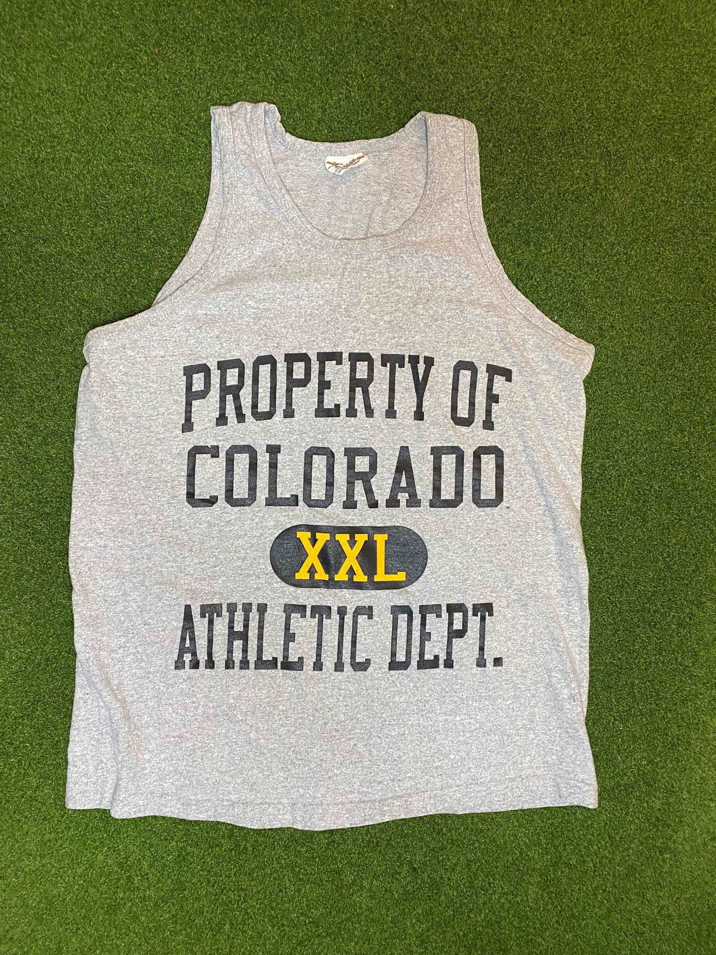 90s Colorado Buffaloes - Vintage College Tank (Medium) - Gametime Vintage