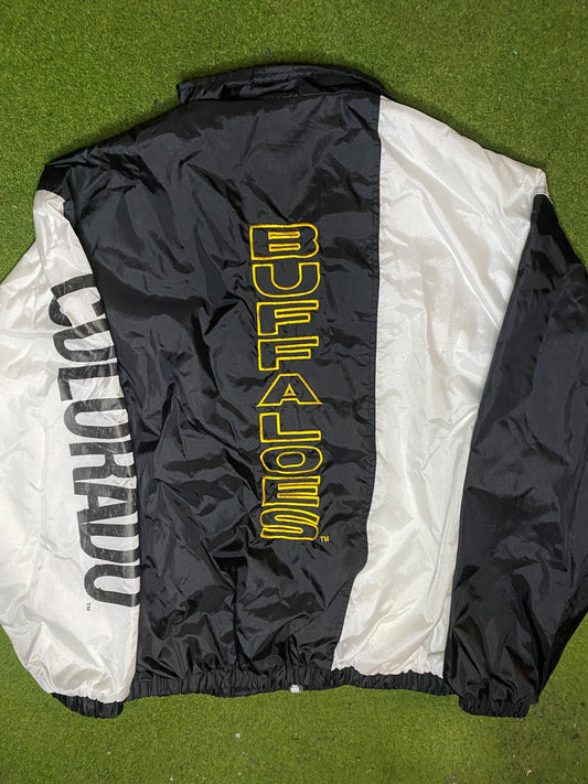 90s Colorado Buffaloes - Vintage College Windbreaker Jacket (XL)