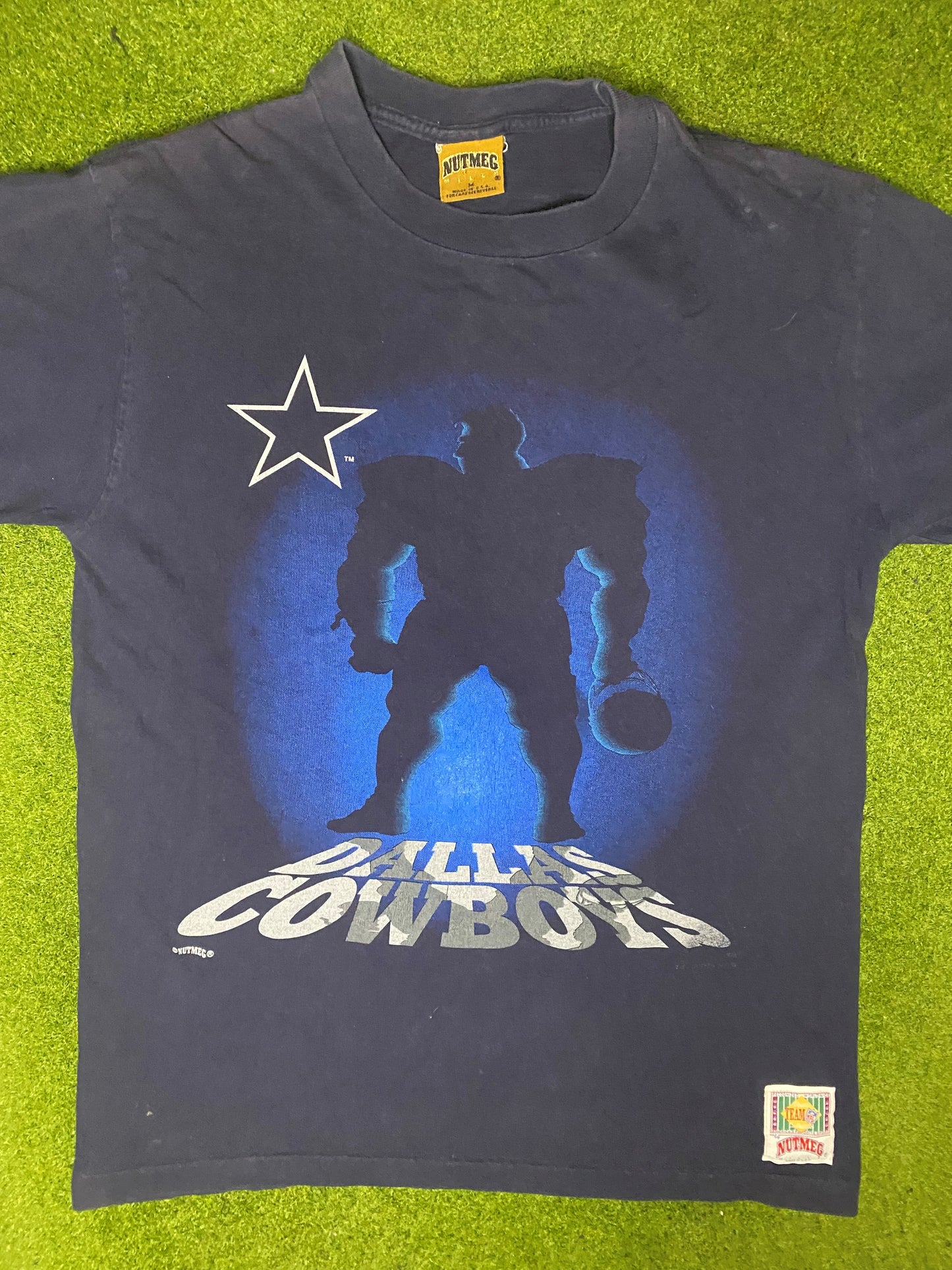 90s Dallas Cowboys - Vintage NFL T Shirt (Medium) - Gametime Vintage