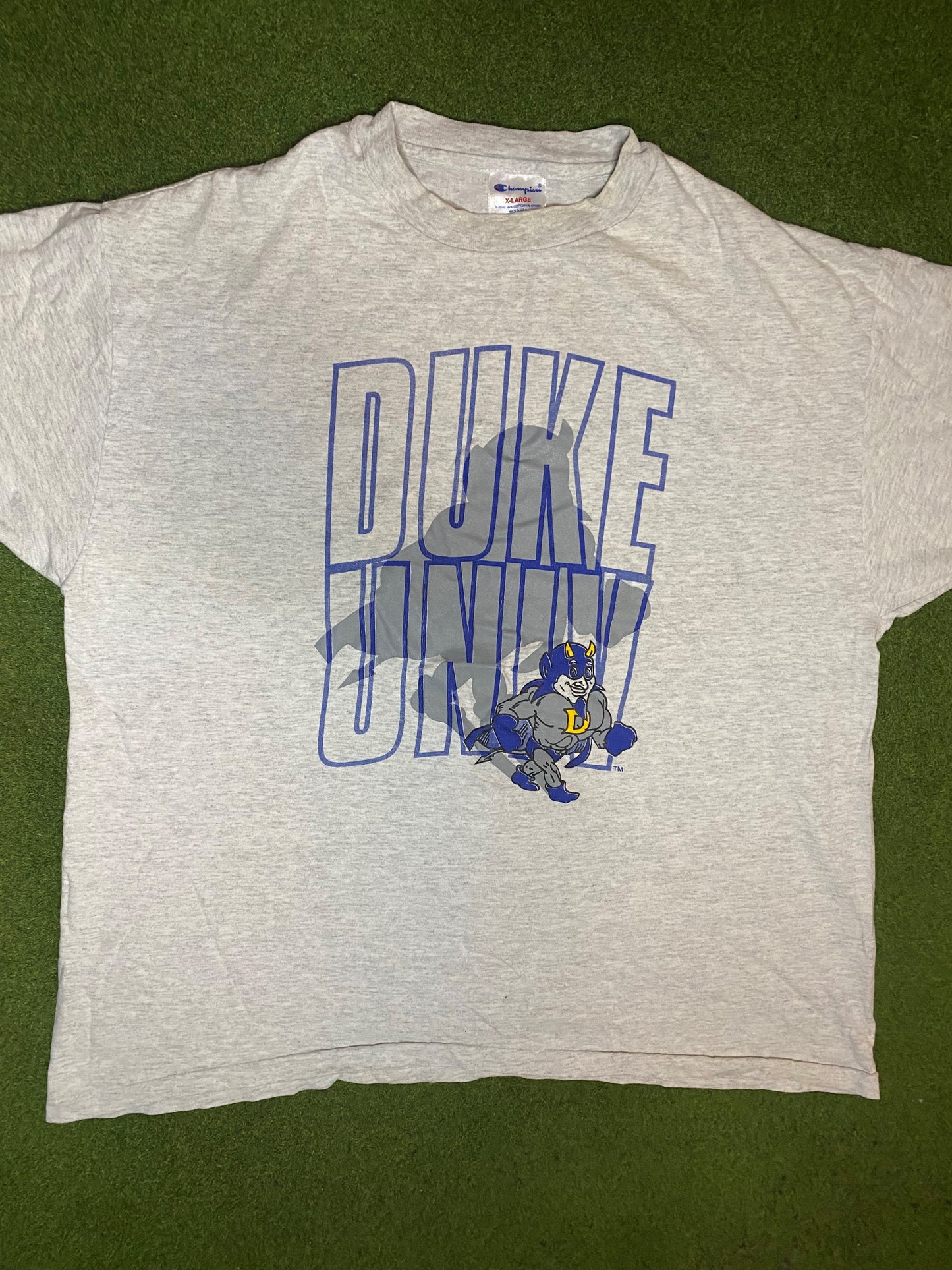 90s Duke Blue Devils - Vintage College T-Shirt (XL) - Gametime Vintage